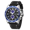 Armbandsur 2022 Megir 2132 Fashion Luxury Leather Quartz Chronograph Watches Men handled vattent￤t avslappnad sport