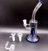 8.5 inch Thick Hookahs Female 14mm Oil Dab Rigs Glass Water Bong Pipes with Tree Arm Perc