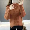 Frauen Pullover Halb Hohen Kragen Warme Frauen Frühling Herbst Winter Koreanische Mode Lässig Schöne Frau Weibliche OL Nette Rollkragenpullover 220906