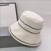 Fisherman 모자 여성 버킷 모자 흰색 검은 격자 무늬 면화 태양 모자 여름 겨울 야구 모자 정점 캡적 인 모자 chapeau