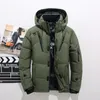 Männer Daunen Parkas Winter Warme Männer Jacke Mantel Ente Parka Männlich Mit Kapuze Dicken Puffer Stehen Hut Hohe Qualität mantel 220906