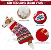 Köpek Giyim Pet Vintage Çirkin Noel Kar Tanesi Tatil Festival Kazak Köpek Sweater Noel Yumuşak Örgü Sıcak kıyafetleri koru