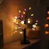 Decoração de festa LED Halloween Decoração fantasma Pumpkin Spider Birch Tree Table Lumbo Lumbo Lumbo Assombrado Casa Festival Decoração de Halloween Ornamentos 220905