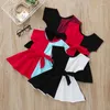 Mädchen Kleider Mädchen Kleid Prinzessin Patchwork Für Kinder Geburtstag Party Kinder Sommer Dresse Tuch