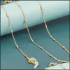 Eyeglasses Chains Eyeglasses Chains Face Mask Chain Simple Copper Gold-Plated Anti-Slip Drop-Proof Necklace Holder Glasses L Yydhhome Dhjvf