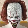 Party Masks Stephen King's It Mask Pennywise Horror Clown Joker Mask Clown Mask Halloween Cosplay Costume Props