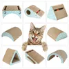 Grattoirs pour meubles de chat avec tampon en carton ondulé avec pince pour chatons Produits pour animaux de compagnie Balles Jouets 220906