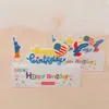 Forniture festive Happy Birthday Candle Cake Topper Modello di lettera americana Matrimonio per accessori per la decorazione di feste di anniversario