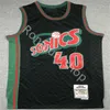 Basket Shawn Kemp Gary Payton Kevin Durant Hakeem Ojuwon Penny Hardaway Patrick Ewing Iverson Jerseys Vintage Bck