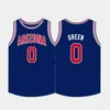 Wskt porte un maillot de basket-ball personnalisé des Wildcats de l'Arizona 2021 Steve Kerr Chase Jeter Ira Lee Devonaire Doutrive Zeke Nnaji Nico Mannion Josh