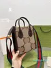 2022 nuova moda Mini 5A Borse a tracolla Designer Series Doppia stampa Tela rossa e verde Mini Meenger Borsa da donna Vintage Donna Ascellare di alta qualità