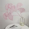 Faux Floral Greenery Fake Wedding Ginkgo Leaf Floral Branch Artificial Ginkgo Leaves Home Shop Decor J220906