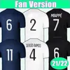 21 22 KIMPEMBE MARQUINHOS MENS MENS JERSEYS SAINT GERMAIN Verratti Mbappe N.mendes Casa azul escuro Home 3rd Futebol Camisa adulta