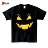 Familie Matching Outfits Halloween Family Shirt Shirts Outfits Shirt Party Group T Pumpkin Face kostuums Top 220905