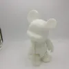 Action Toy Figures Fashion Vinly Toys Model 24cm Qee Bear Doll f￶r DIY Paint PVC -figur i v￤ska