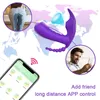 Massager zabawek seksu 3 w 1 aplikacja Bluetooth Dildo Vibrator Samica bezprzewodowa zdalne sterowanie przyssawki łaskawe