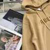 Designer top version Hoodie handmade BBR 2022 autumn and winter new letter logo men and women with the same style hooded sweater