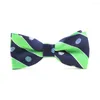 Papillon Moda 6 pz/lotto Bowtie Fatto A Mano Animale Pesce Granchio Modello di Ancoraggio Per Bambino