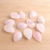 Natural Gemstones Cabochon Teardrop Shape 18x25mm No Hole Beads for Jewelry Finding Aventurine Agates Lapis Opal BU318