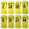 Screen Print Basketball Malik Beasley Jersey Jarred Vanderbilt Walker Kessler Rudy Gay Hassan Whiteside Collin Sexton Lauri Markkanen Ochai Agbaj Men Woman Kids