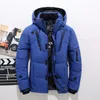 Männer Daunen Parkas Winter Warme Männer Jacke Mantel Ente Parka Männlich Mit Kapuze Dicken Puffer Stehen Hut Hohe Qualität mantel 220906