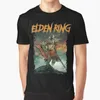 رجال القمصان Elden Ring Game Tshirt نساء الرجال harajuku الرسوم