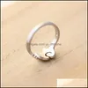 Cluster Rings Npc Cute Elephant Baby Anello regolabile Piccola coda Animal Lady Pet Charm per Little Princess Wedding Lucky Happ Yydhhome Dhejz