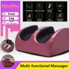 220V Aquecimento Elétrico Pé Corpo Massageador Relaxamento Amassar Rolo Vibrador Máquina Reflexologia Bezerro Perna Alívio da Dor Relax299D4644995