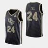 Bär anpassade UCF Knights College Basketball Jerseys 24 Tacko Fall 1 B. J. Taylor 2 Terrell Allen 15 Aubrey Dawkins 35 Collin Smith Cheap