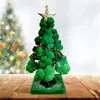 Décorations de noël papier arbre magique croissant bricolage cristaux visuels magiquement drôle arbres enfants nouveauté jouets pour enfants cadeaux