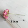 Faux kwiatowa zieleń 6 sztuk mini róża sztuczna bukiety kwiatowe Wedding Home Dekor