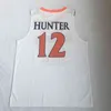 Вирджиния #12 De'Andre Hunter College Basketball Jersey Мужчины повседневная короткая сушка футболка для бодибилдинга.