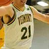 Indossa la maglia da basket personalizzata Ncaa Vermont Catamounts UVM College Ben Shungu Ryan Davis Isaiah Powell Justin Mazzulla Finn Sullivan Robin D