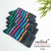 Calzini sportivi Emilback 5 pezzi / lotto Uomo colorato Felice Divertente Casual Calzini lunghi in bambù Alta qualità Molto morbido Antibatterico Grandi dimensioni Traspirante C L220905