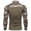 Tshirts masculins zogaa camouflage tactique athlétique 220906