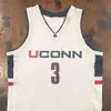Il college indossa la maglia da basket Connecticut UConn Huskies James Bouknight R.J. Cole Adama Sanogo Tyrese Martin Isaiah Whaley Tyler Polley An