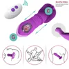 Sex toys massager Telescopic Vestibule G-spot Vibratore con telecomando Impermeabile Vibrating Vagina Clit Toys Adulti 18