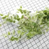 Faux Floral Greenery Artificial Plant Decoration Vines Wall Hanging Leaves Faux Leafed String Fake Plants Balcony Garden Home Decor Ivy Autumn J220906