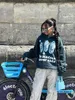 Sweats à capuche pour femmes Sweatshirts de haute qualité imprimé à capuche Punk dames sweat Vintage lâche Harajuku gothique Grunge Y2k femmes hauts streetwear femmes 220906