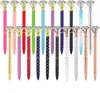 Luxury Crystal Penns Big Diamond Ballpoint Pen Gift Promotion Studenty Office Writing Pen