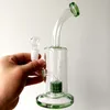 8.5 inch Thick Glass Water Bong Hookahs with Tire Perc Oil Dab Rigs Female 14mm Smoking Pipes