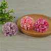 Faux Floral Greenery 10pcs Chrysant Head Bouquet с цветочным шариком хризант цветочный оптом маленький зеленый лук шарика шелковая ткань цветы J220906