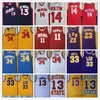 Vintage Basketball Ja Morant Jersey Stephen Curry Melo Ball Lilrd Trae Young Zach Vine Devin Booker Kevin Durant Luka Doncic