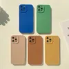 Solid Color Phone Cases For iPhone11 12 13 14pro/promax/max/12 13/mini/xr/xs/xsmax/7 8/p/SE2020 Shockproof Drop Protective Phone Back Cover