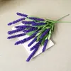 Faux Floral Greenery Simulation lavender 12fork long spike lavender green plant PE foam simulation fake flower silk flower plastic flower J220906