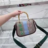 Mini borsetta Borse a tracolla in bambù Borsa tote retrò Cinturino classico rimovibile Borse di moda più recenti Borse a tracolla Borsa Multi Pochette