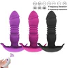 Sex toys massager Telescopic Vestibule G-spot Vibratore con telecomando Impermeabile Vibrating Vagina Clit Toys Adulti 18