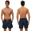 Shorts pour hommes pour hommes Swim Short Swiming Maillot de Bain Sport Man Board Sweetwwear Summer Quarter Solid Quarter Pantal