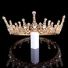 Tiaras coroas de ouro para mulheres aniversário e tiaras com pedras preciosas meninas acessórios de cabelo nupcial casamento baile presentes coroa chakrabea8238206