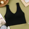 CROLA DE BRA ESPORTIVO MULHERES DE YOGA TOP TUBO FEMAN ALIMENTO HOME BASE BAS